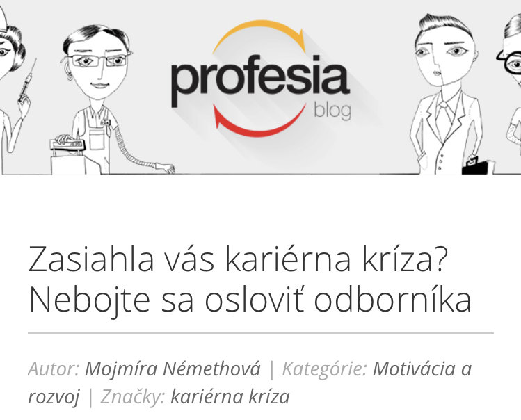 Zasiahla Vás kariérna kríza?