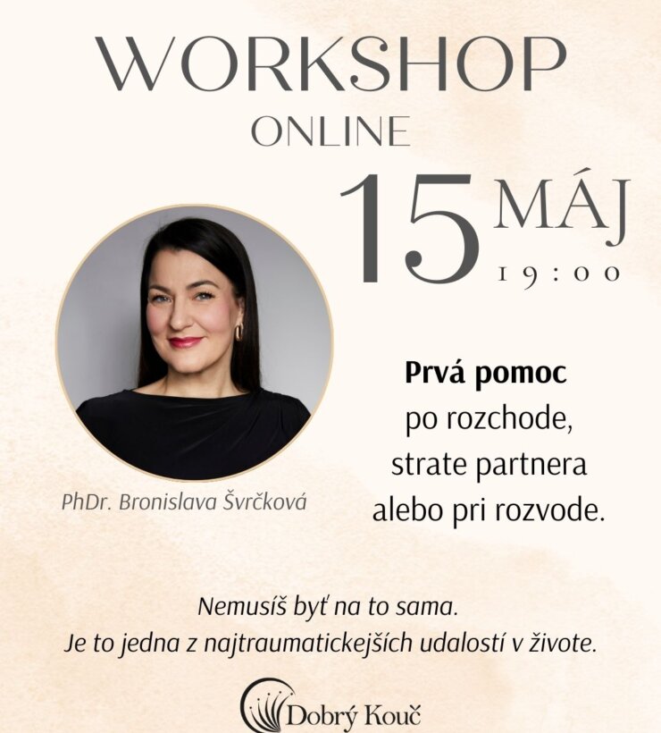 WORKSHOP ZÁZNAM - Rozvod, rozchod a strata