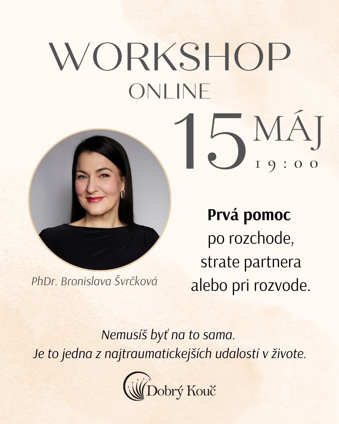 WORKSHOP ZÁZNAM - Rozvod, rozchod a strata